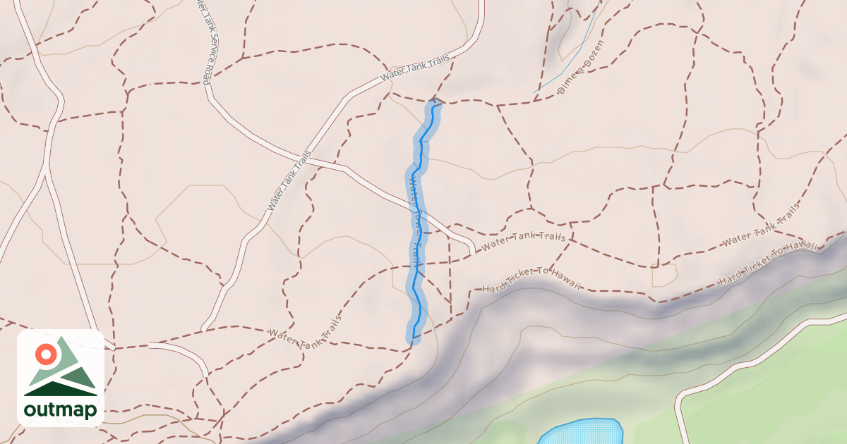 Map of Water Tower Trail