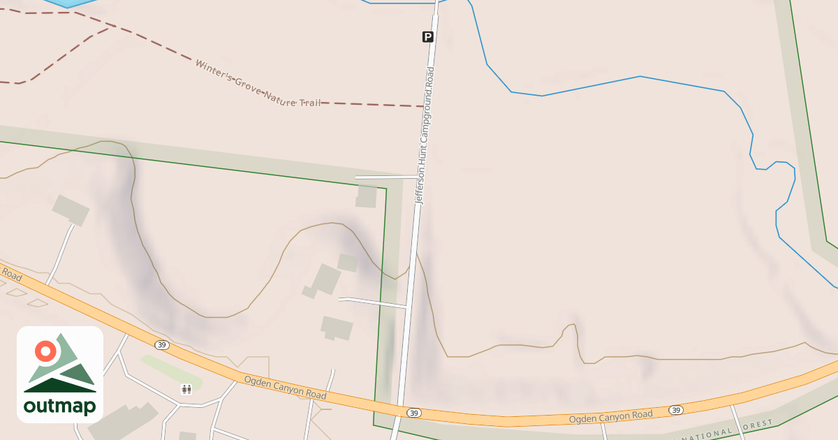 Map of JEFFERSON HUNT C.G.