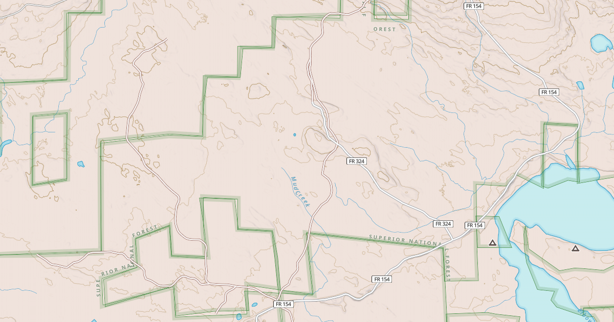 Map preview of Gunflint Trails Snowmobile