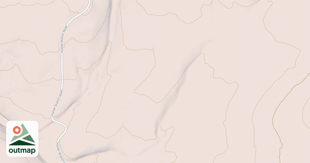 Map of Huckleberry Mtn-Orange