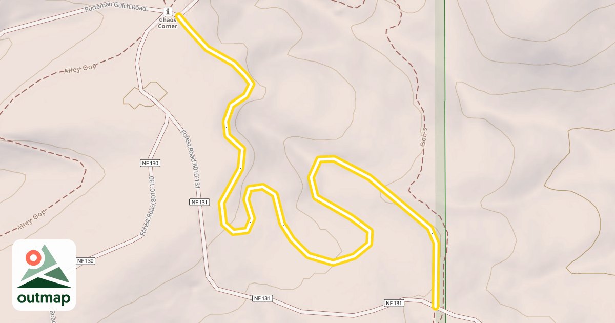 Map of Alley Oop