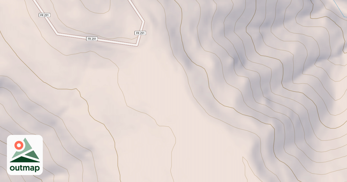 Map of USFS Motor Vehicle Use Map Roads {AE8C8B51-1987-4350-A4B5-40D1BFC9517B}