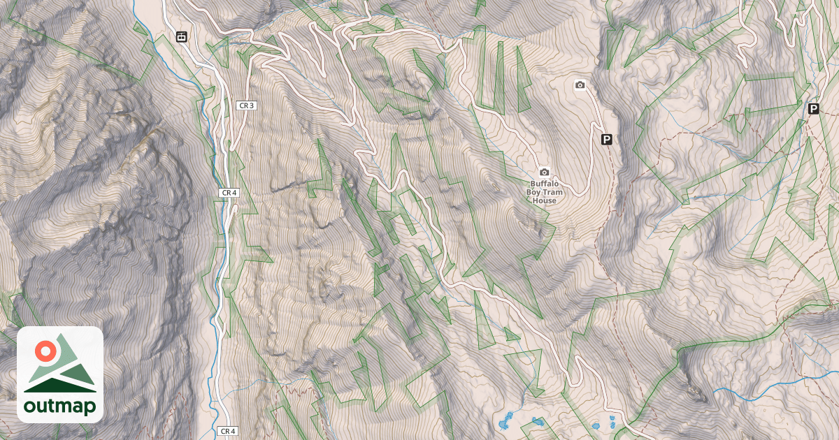 Map of County Road 3