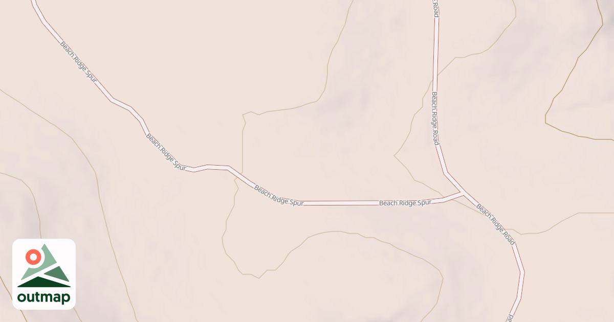 Map of BEACH RIDGE