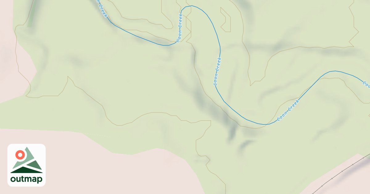 Map of Shady Oaks Native Prairie Adventure Trails