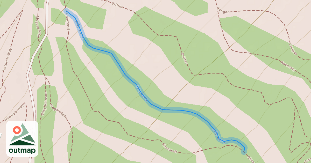 Map of Ashy Larry