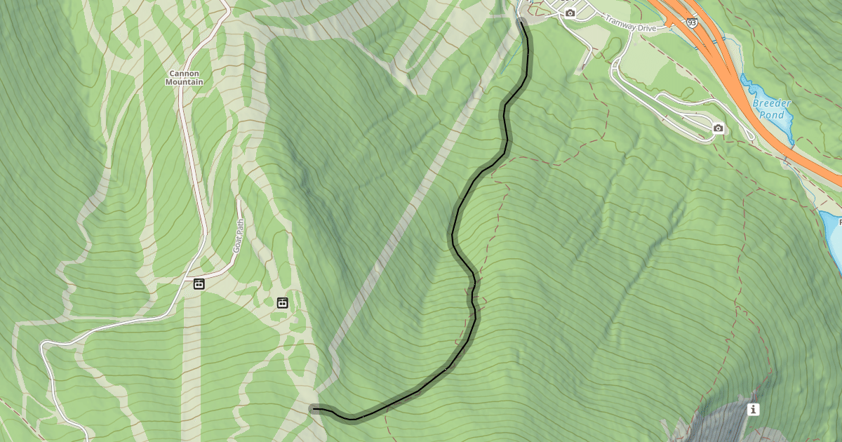 Map preview of Kinsman Glade