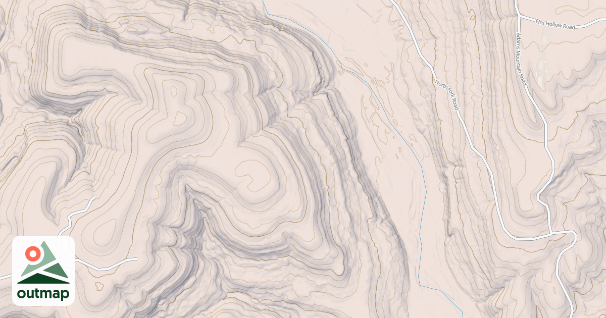 Map of USFS Motor Vehicle Use Map Roads {32BB1D71-9342-4688-82FD-3D255D9C0F59}