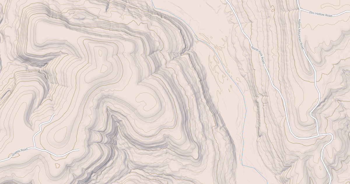 Map preview of USFS Motor Vehicle Use Map Roads {32BB1D71-9342-4688-82FD-3D255D9C0F59}