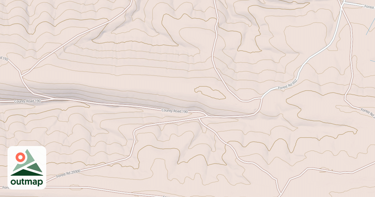 Map of CEDAR MTN
