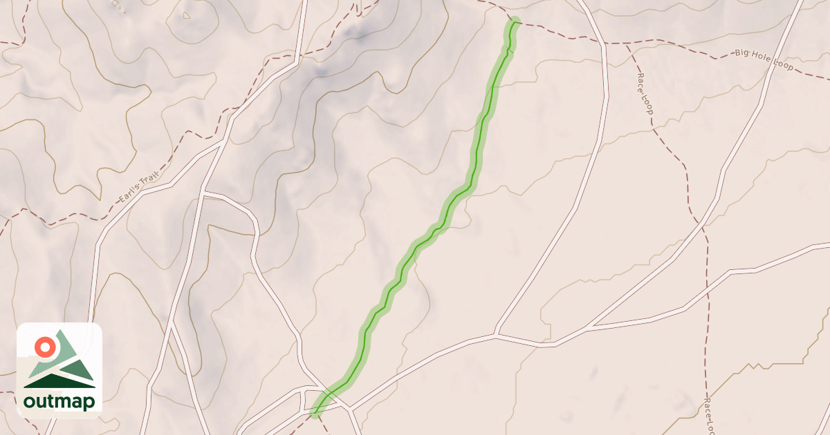 Map of Sunnyside Trail