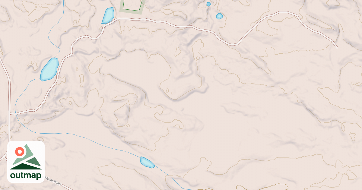Map of BRULE RIVER SPUR G