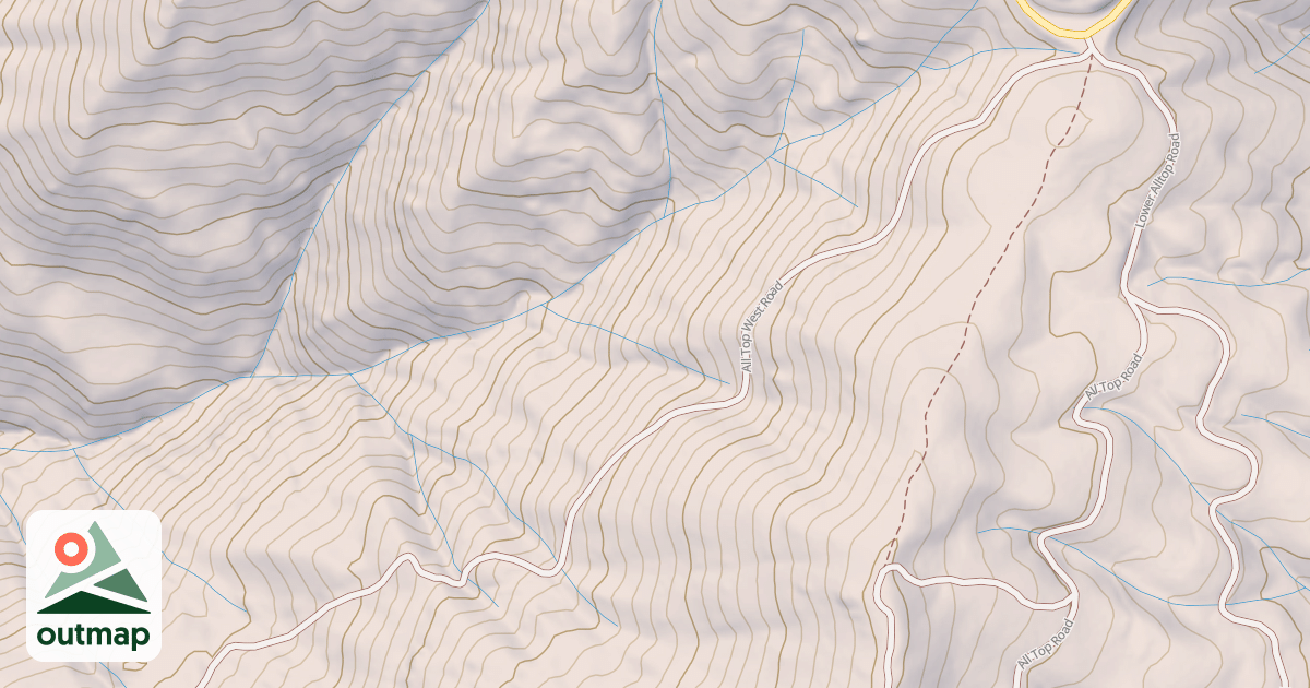 Map of ALL TOP WEST