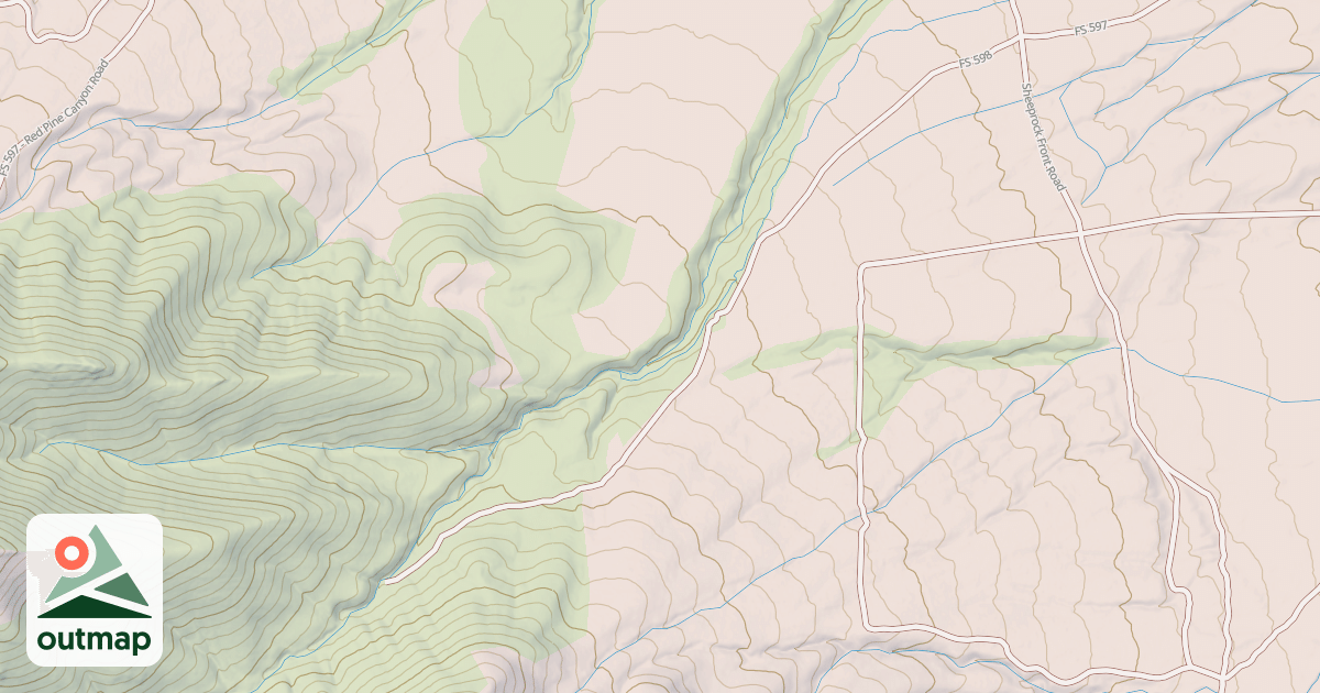 Map of SPRING CANYON