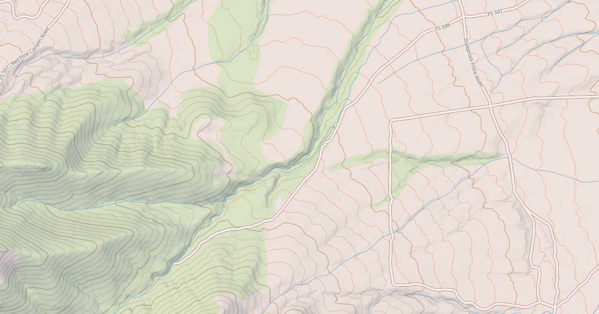 Map preview of SPRING CANYON
