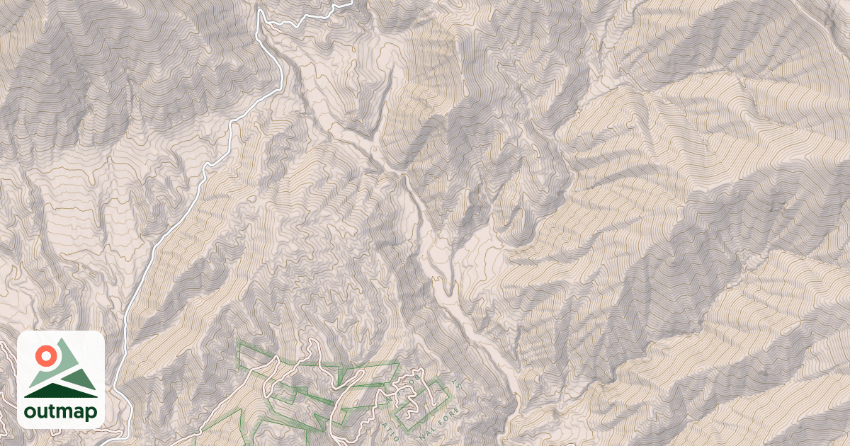 Map of ELK CREEK