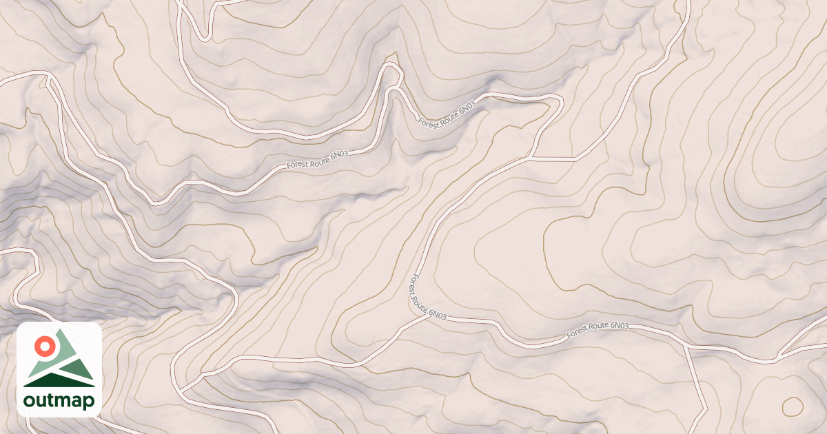 Map of USFS Motor Vehicle Use Map Roads {875DBD67-55D2-467E-8291-F34AD0019698}