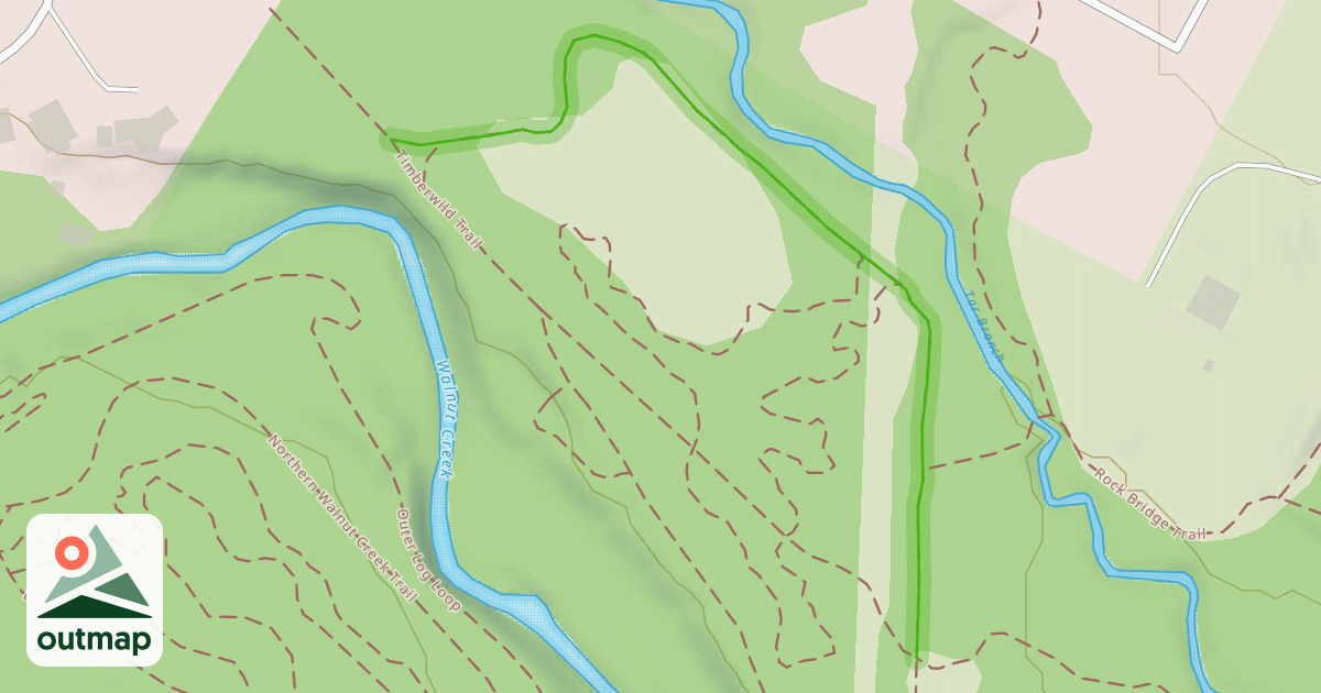 Map of Tar Branch Trail