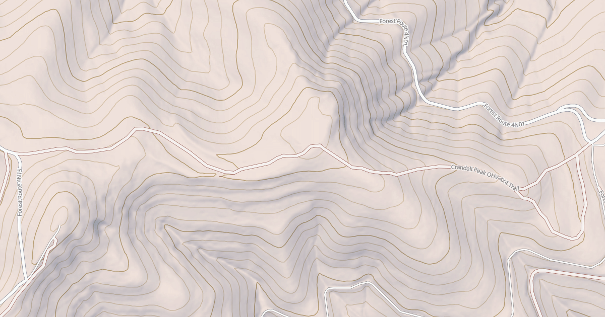 Map preview of CRANDALL PEAK OHV-4X4