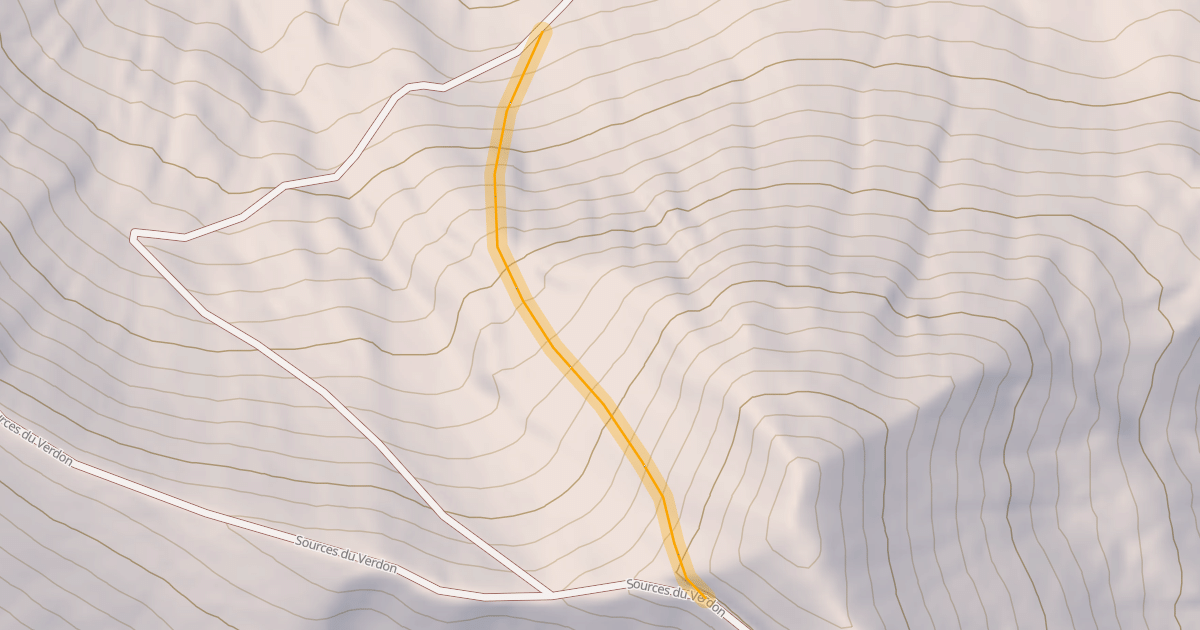 Map preview of Seregnier Hors Piste
