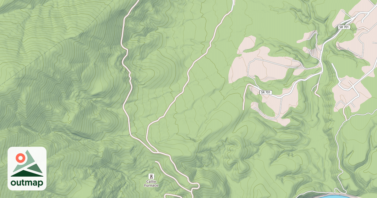 Map of WEST GATE (CALLIE FURNACE)