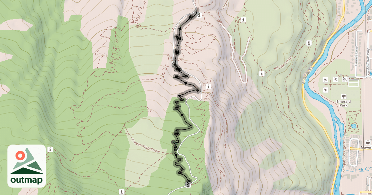 Map of NPR Trail