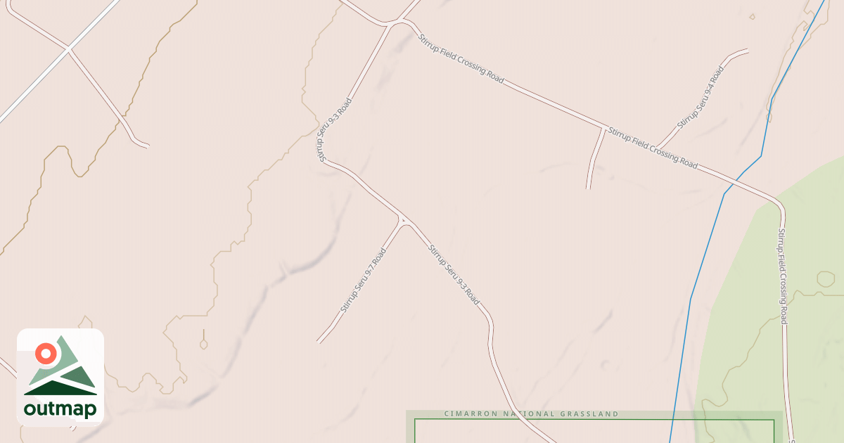 Map of STIRRUP SERU 9-3