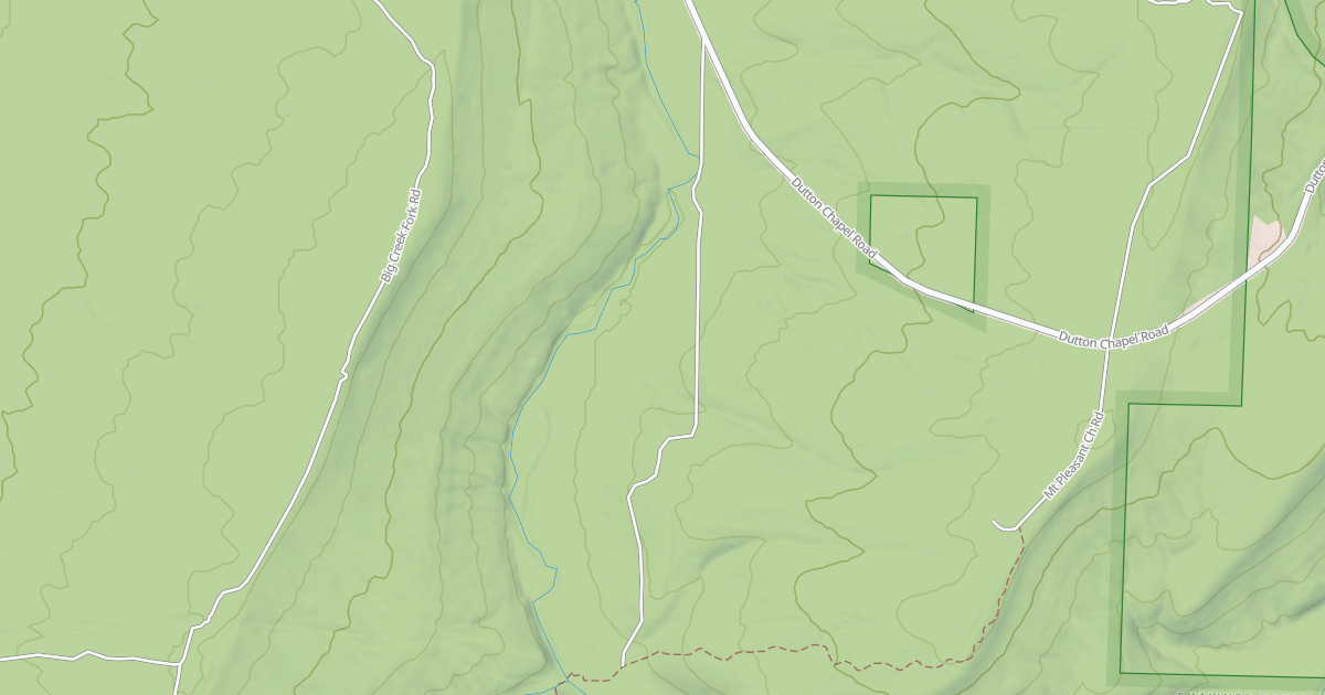 Map preview of MT PLEASANT CH W