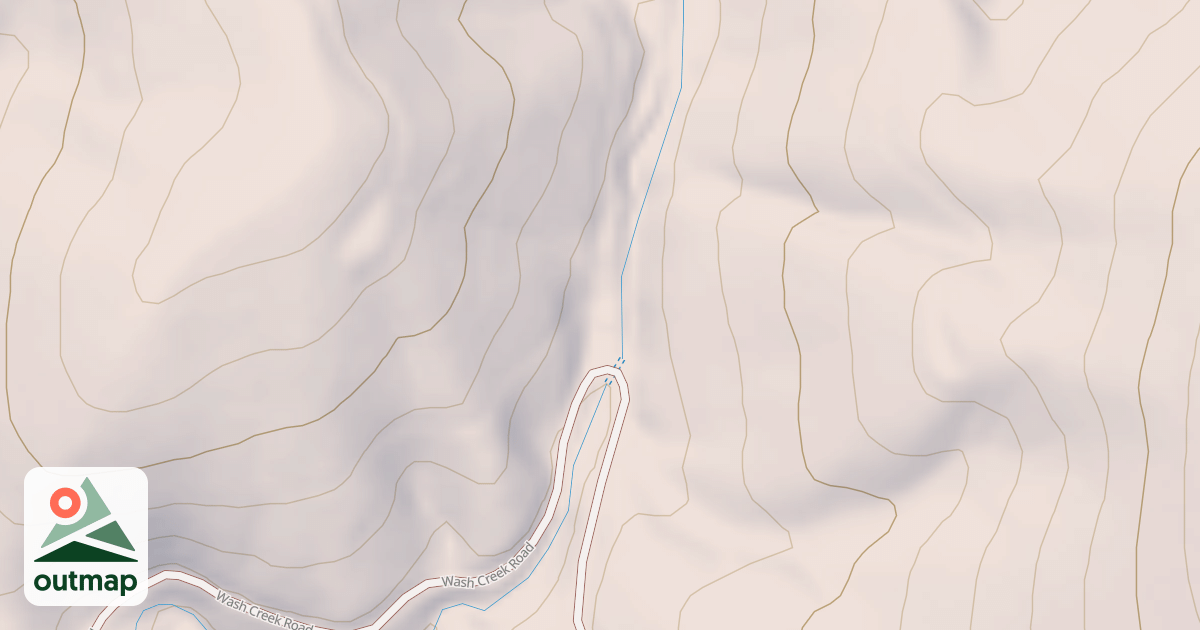 Map of MOORE COVE