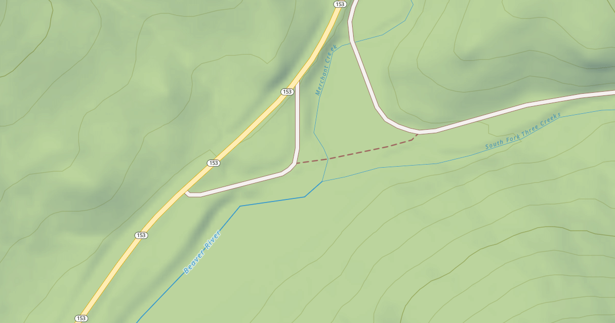 Map preview of TRAIL 3615