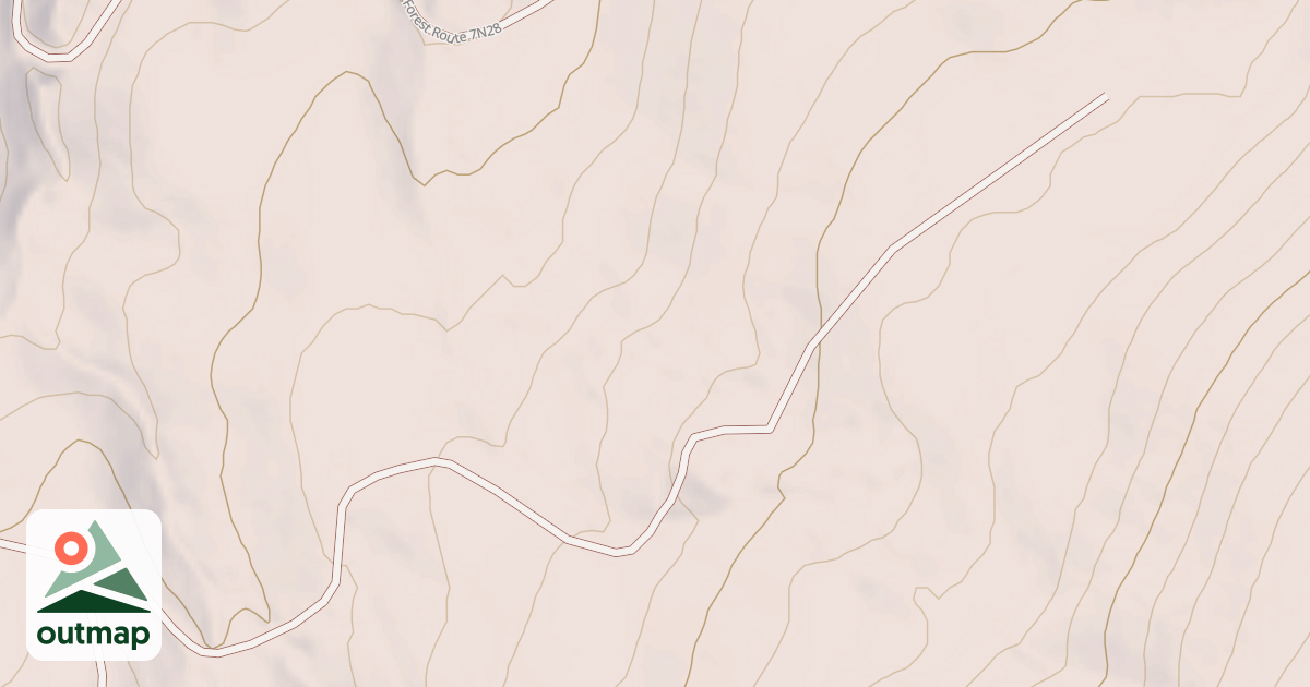 Map of USFS Motor Vehicle Use Map Roads {2D4DDA76-1AD5-4CF9-B379-EF114F84C3EF}