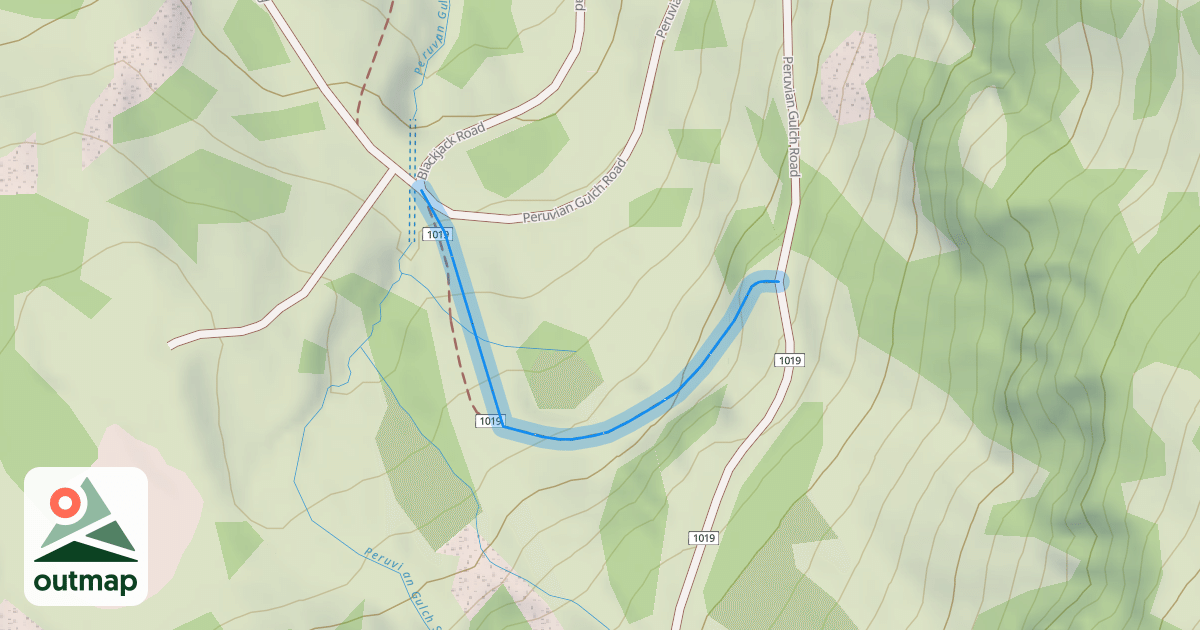 Map of Middle Chip's Run