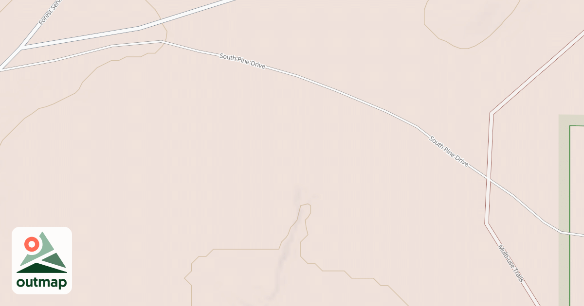 Map of LITTLE SAM FOREST RD