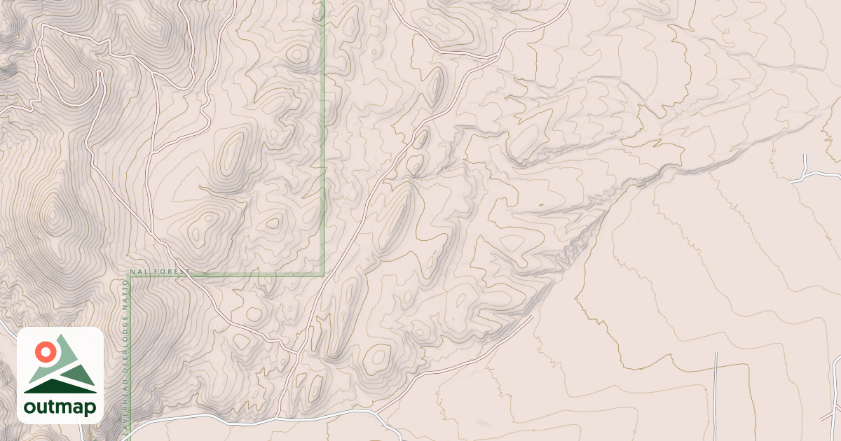 Map of BLM National GTLF Public Motorized Roads 5baa143f-02b9-4c8e-8879-14ec26c23f98