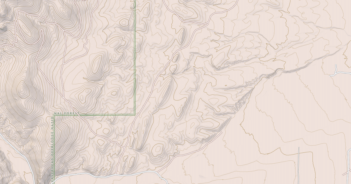 Map preview of BLM National GTLF Public Motorized Roads 5baa143f-02b9-4c8e-8879-14ec26c23f98