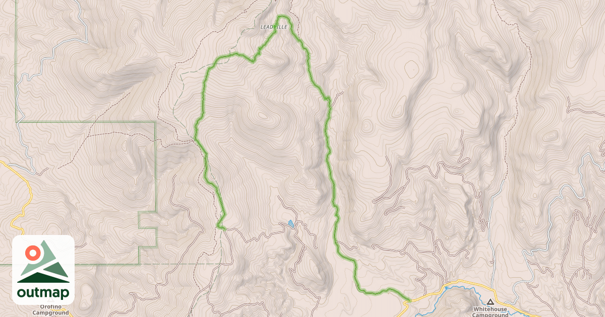 Map of Rock Creek Road