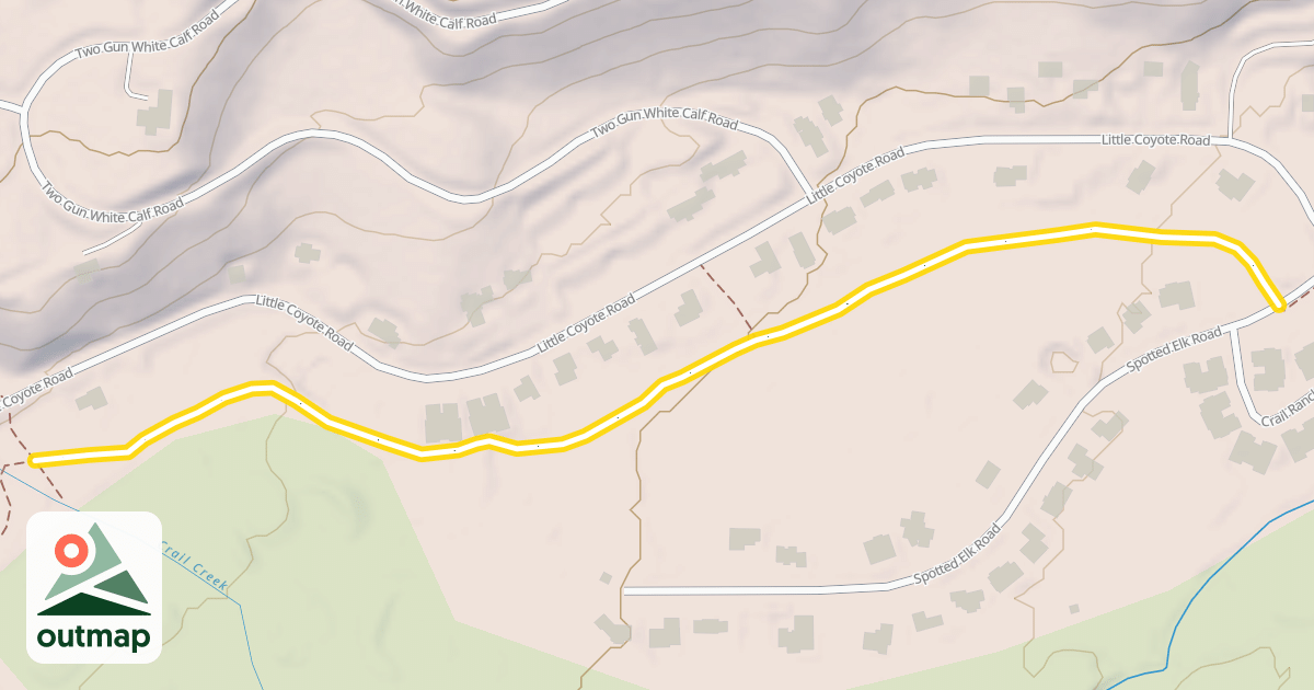 Map of Crail Ranch Trail
