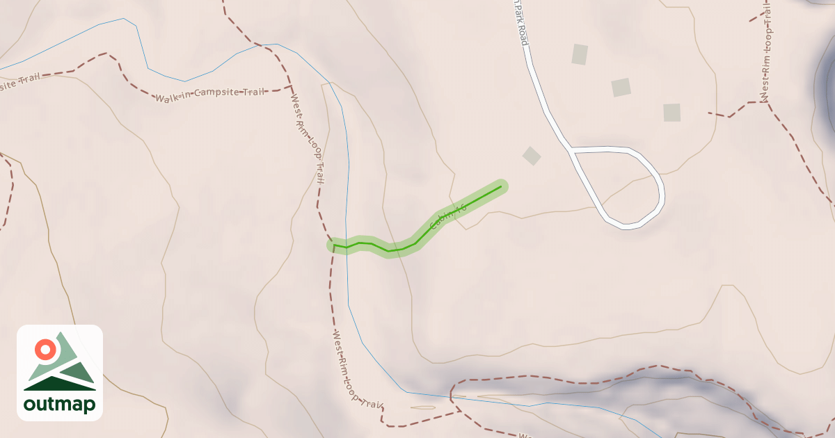 Map of Cabin 16 in Dade