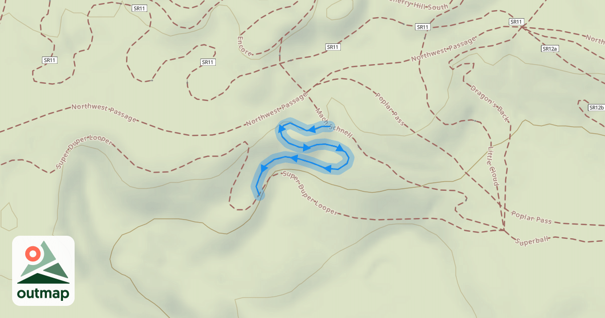 Map of Mach Schnell - West