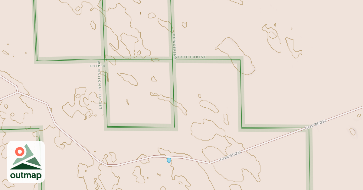 Map of EAST MISSISSIPPI SPUR LO
