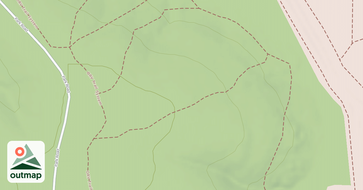 Map of Orv Trail System