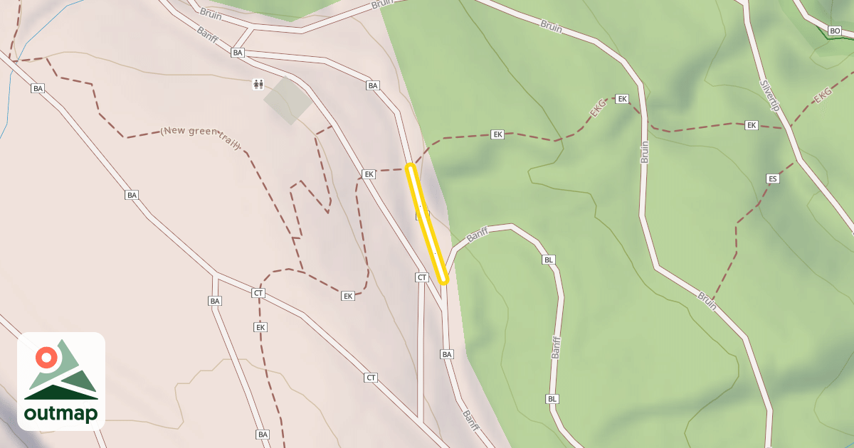 Map of Banff