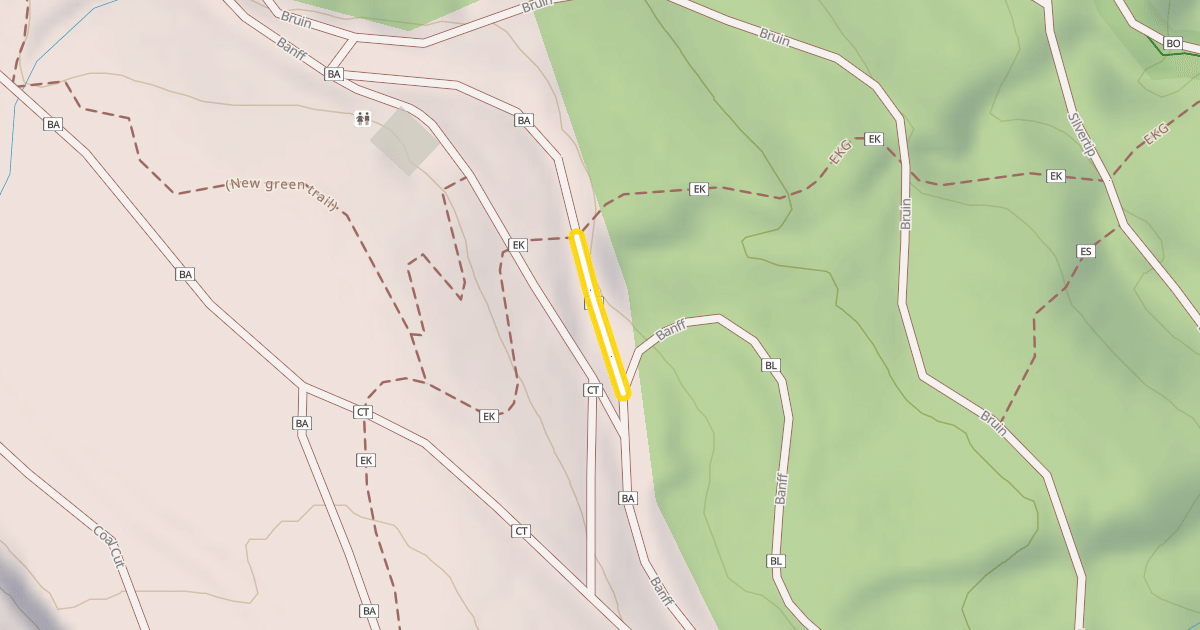Map preview of Banff