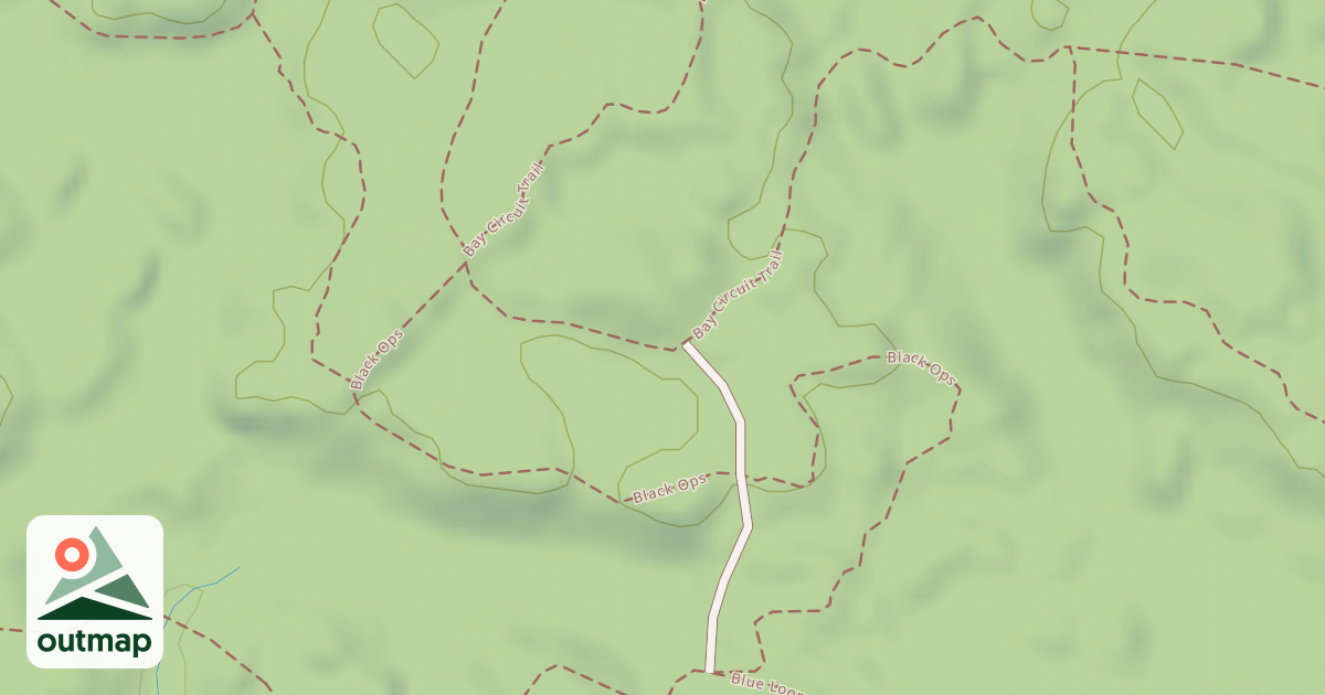 Map of Bay Circuit Trail