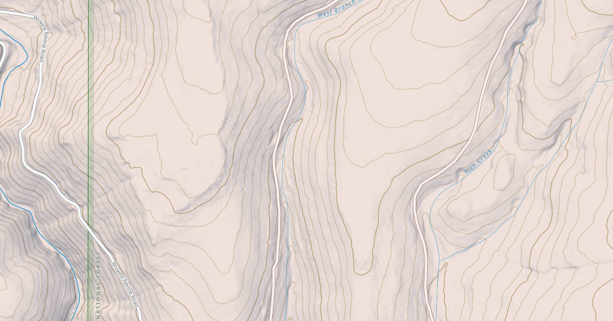 Map preview of EAST FISH CR