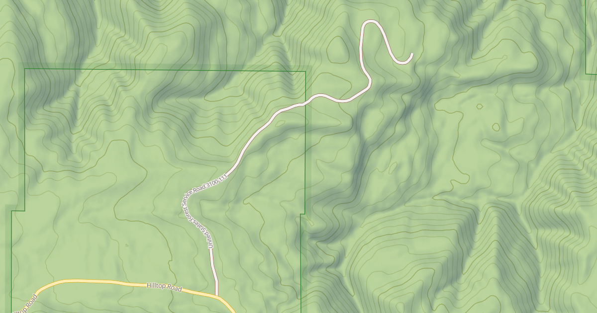 Map preview of USFS National Forest System Roads {0CF4B7AE-662B-4785-BB83-3D212E2EE017}