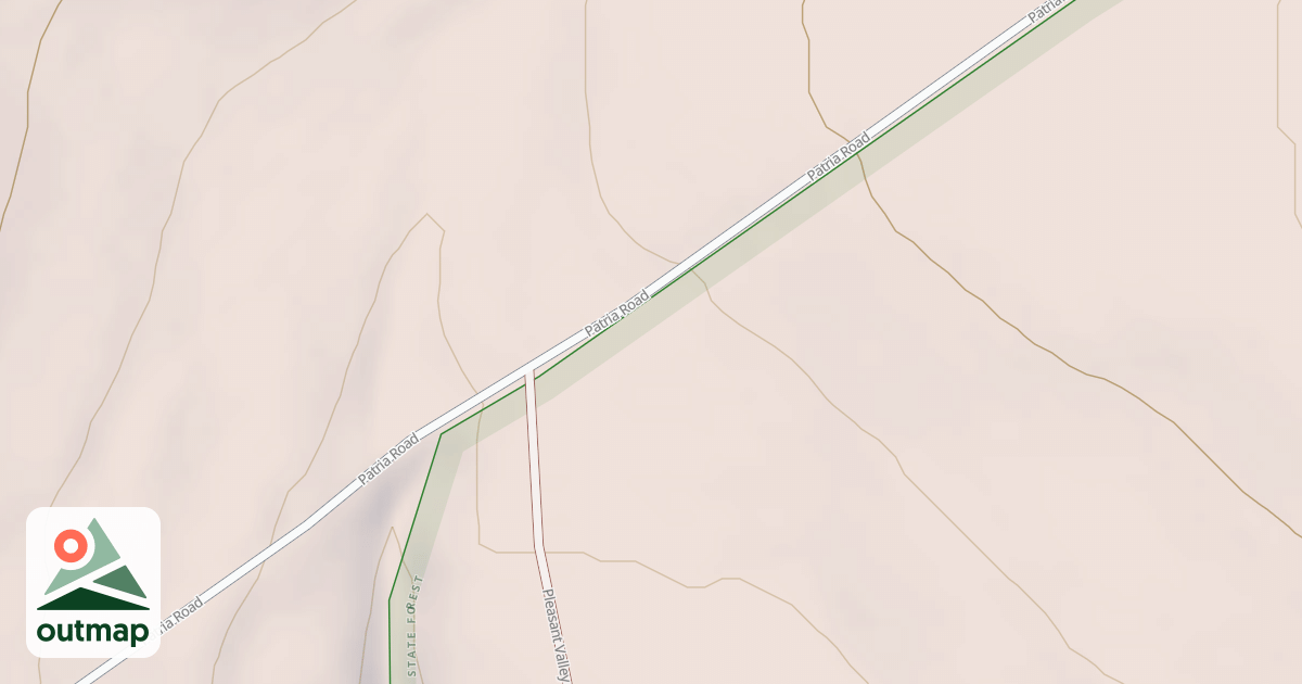 Map of Patria Road Parking Area