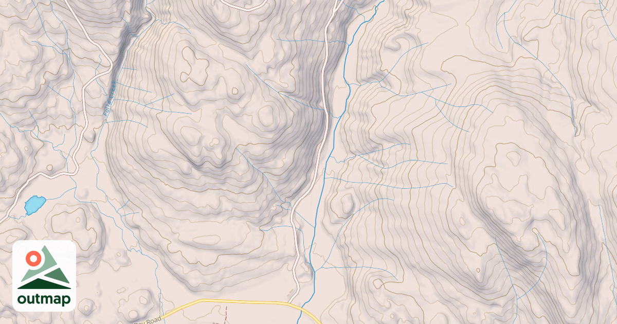 Map of GRAVEL CREEK