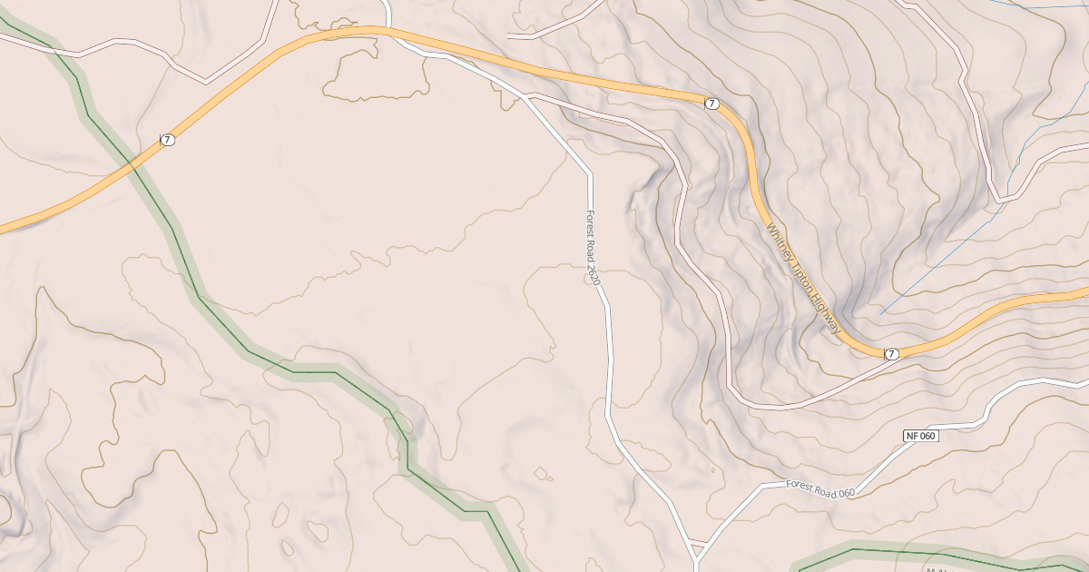 Map preview of Tipton Summit Snowmobile