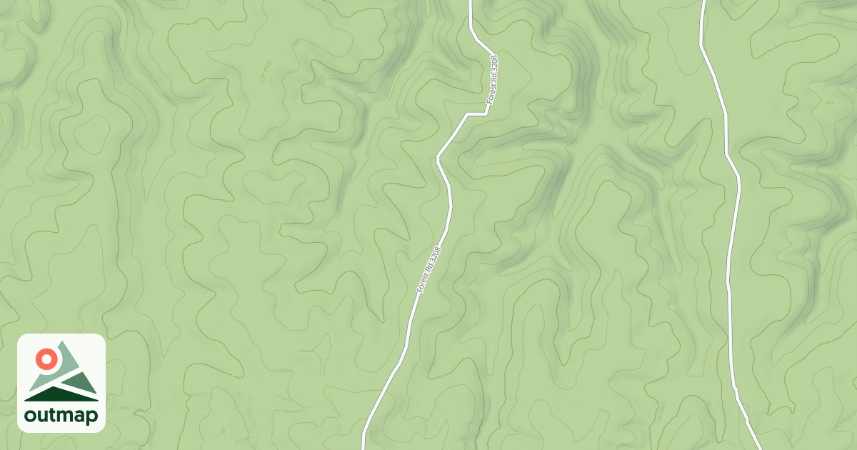 Map of SLUETER RIDGE